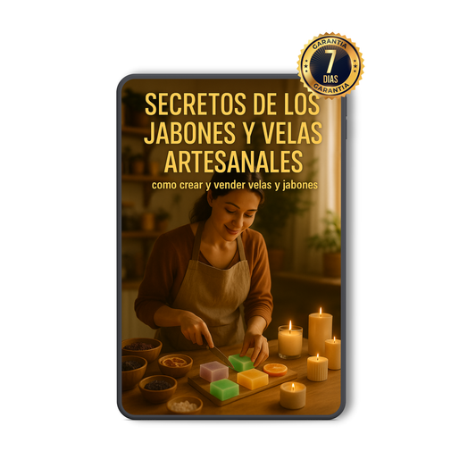 Jabones + Velas artesanales desde casa